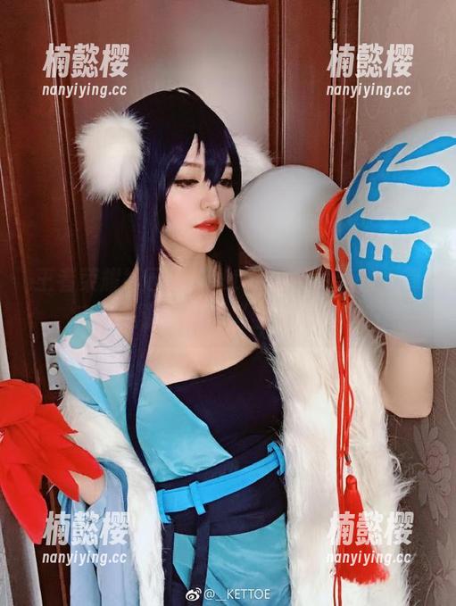 王者荣耀妲己，Kettoe的照片合集，简直就是游戏圈的“甜美误会”！