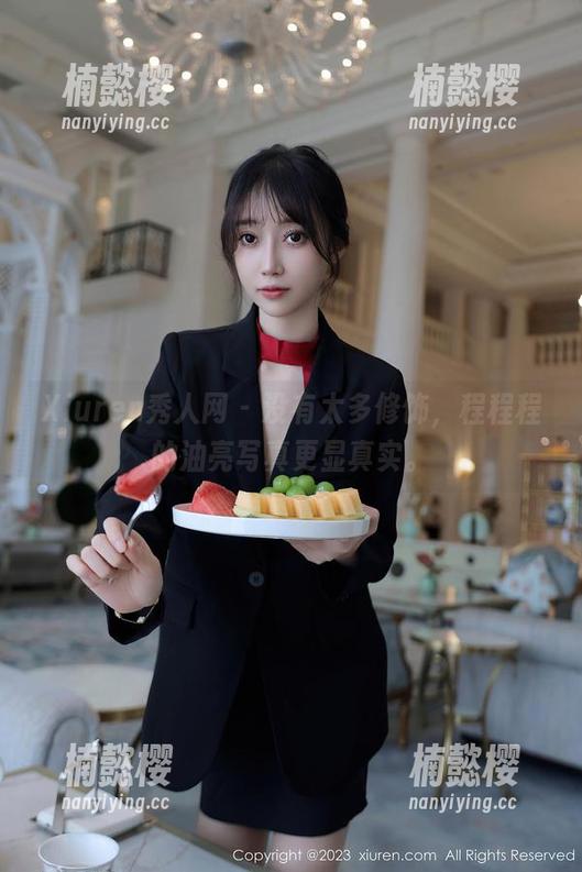 Xiuren秀人网 - 没有太多修饰，程程程的油亮写真更显真实。