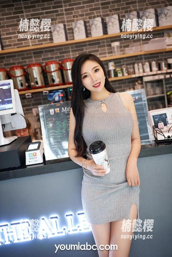 YouMi尤蜜荟 - 文静儿的泳衣秀—图库里的水中仙子