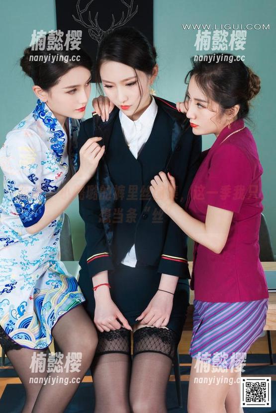 丽柜 - 小璐璐的裤里丝图集，这一季我只想当条“丝”