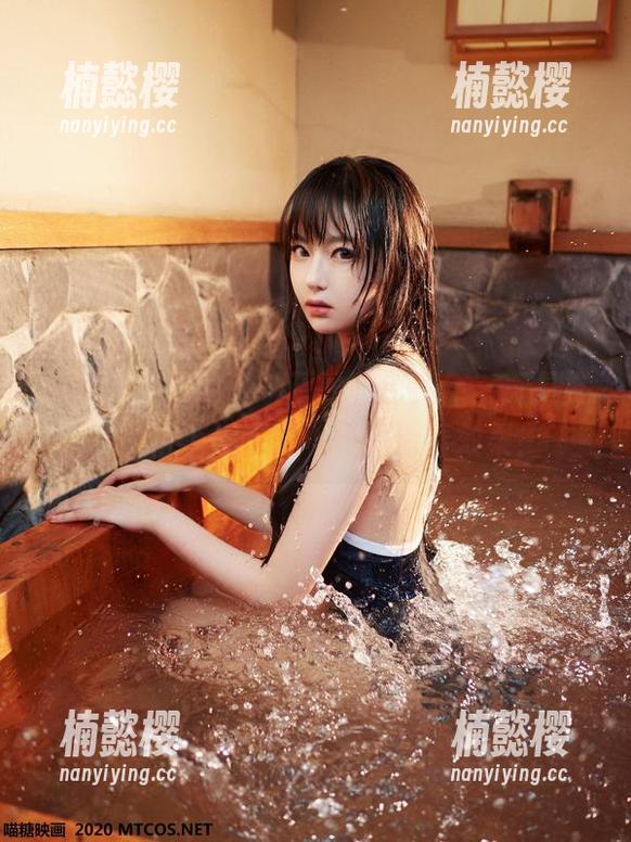 喵糖映画 原图揭秘:喵糖映画的蓝色女仆,真是夏天的清凉提醒,不懂的请看效果!