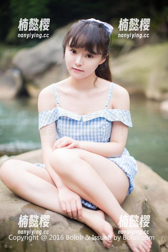 波萝社 - 柳侑绮，在线变身剑道女，原图展示她的“武林绝学”！
