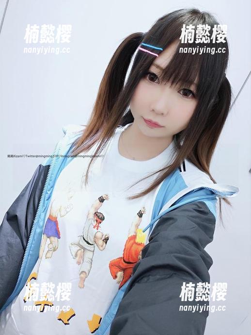 铭铭kizami的忍者写真：隐身术是什么，我只会不小心撞墙！