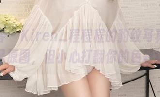 青豆客 – Kiren_程程程的豹纹写真，虽说是原图，但小心打翻你的色彩认知