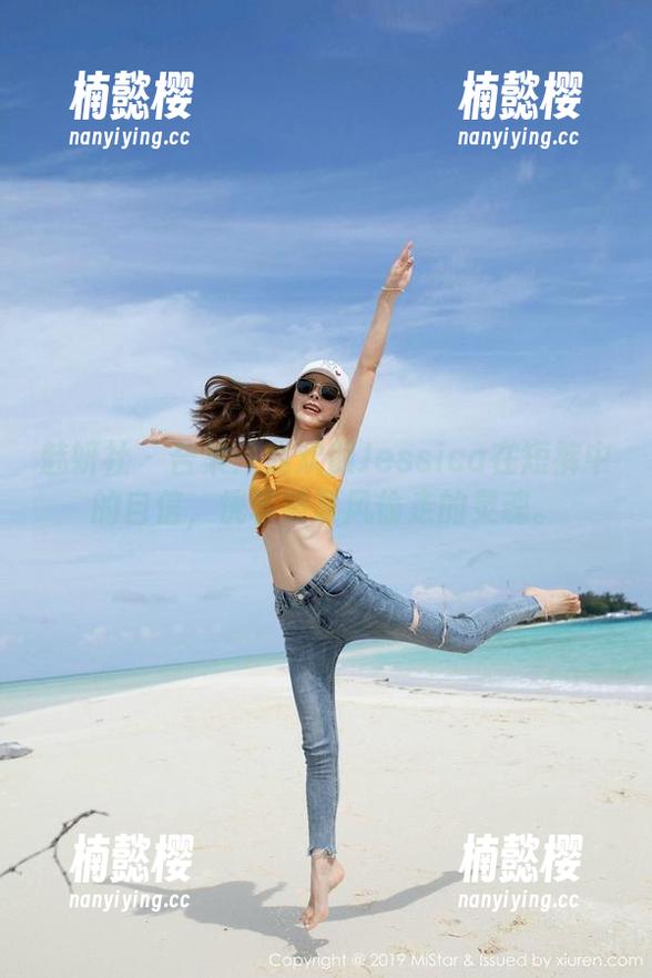 魅妍社 - 合集：赵欢颜Jessica在短裤中的自信，恍若被夏风偷走的灵魂。
